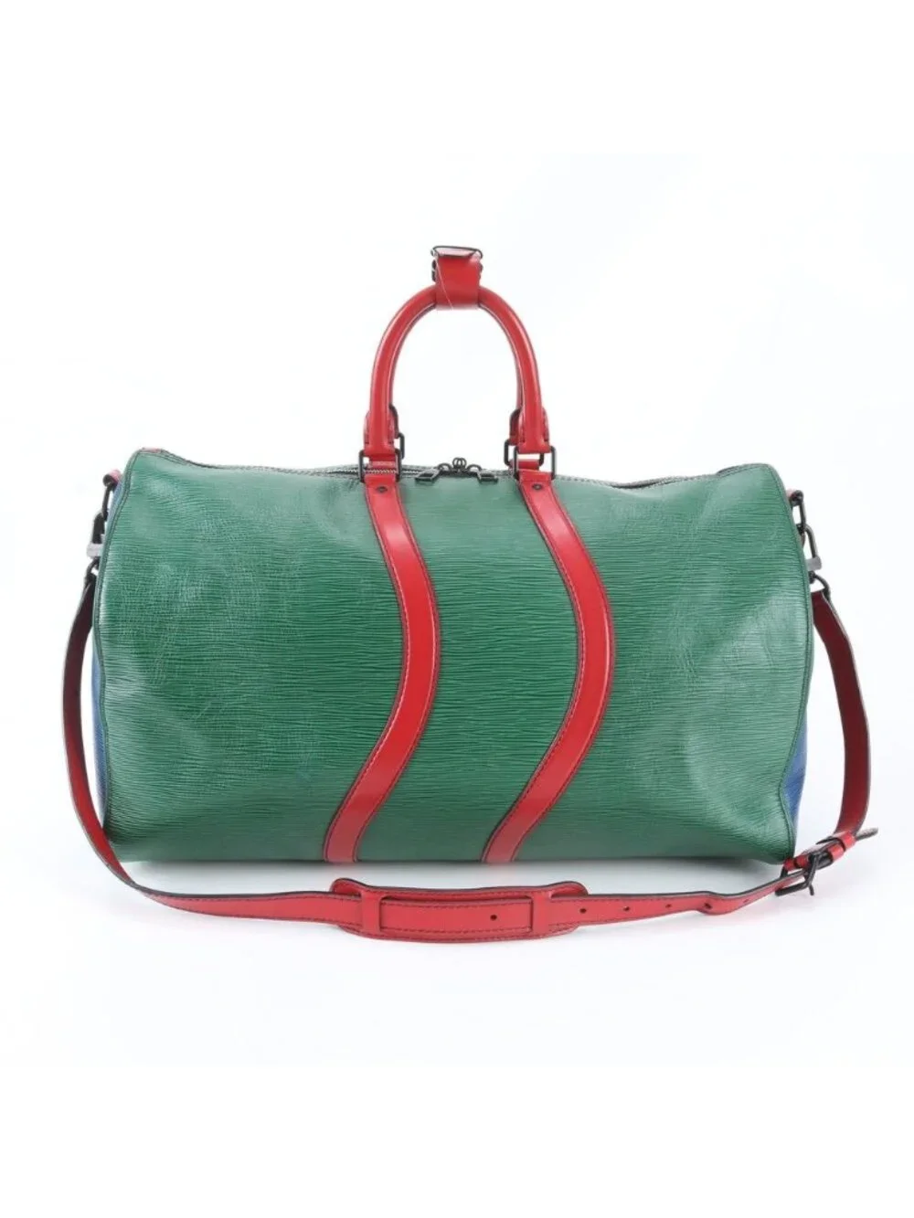 Louis Vuitton Epi Keepall Bandouliere 50 Wavy 2-Way Boston Bag Crossbody